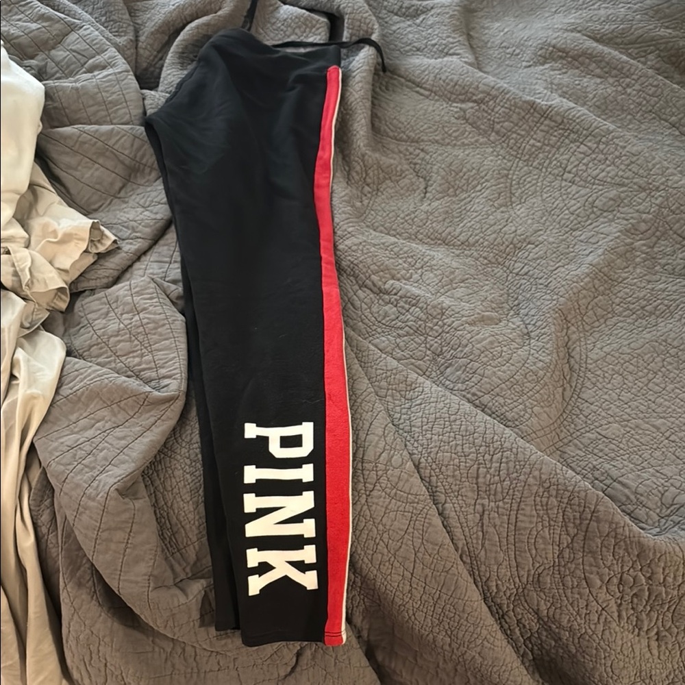 PINK Victoria's Secret Black Leggings